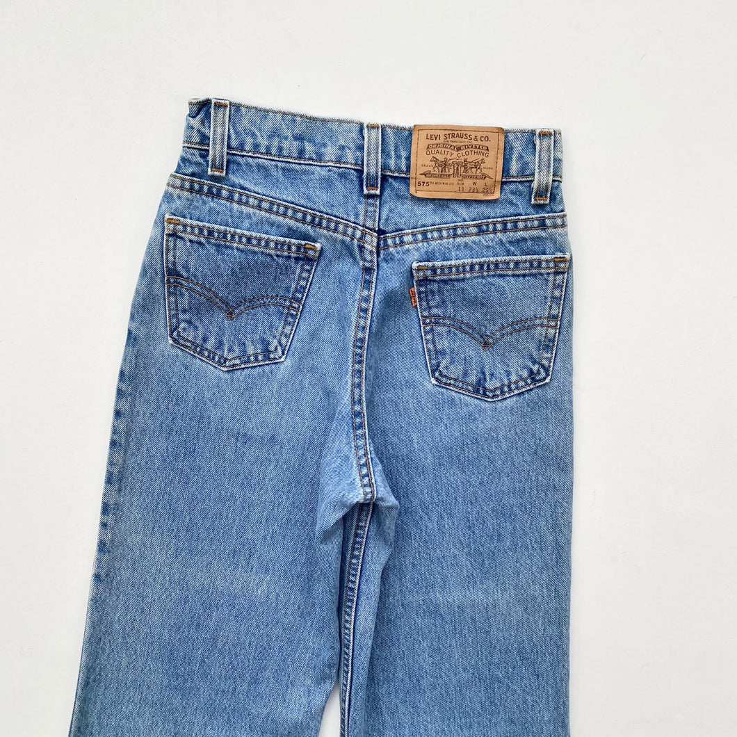 90s Levi s 575 Orange Tab jeans Age 11 Little Red Cactus