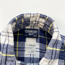 Load image into Gallery viewer, OshKosh flannel shirt (Age 4)
