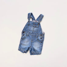 Load image into Gallery viewer, Levi’s dungaree shortalls (Age 6m)
