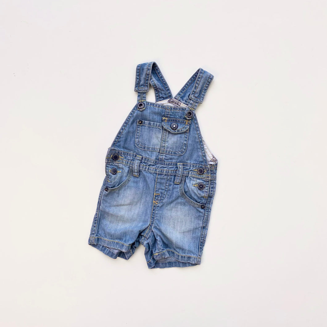 Levi’s dungaree shortalls (Age 6m)