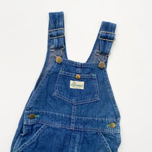 Load image into Gallery viewer, 90s Vintage Denim dungaree shortalls (Age 4)
