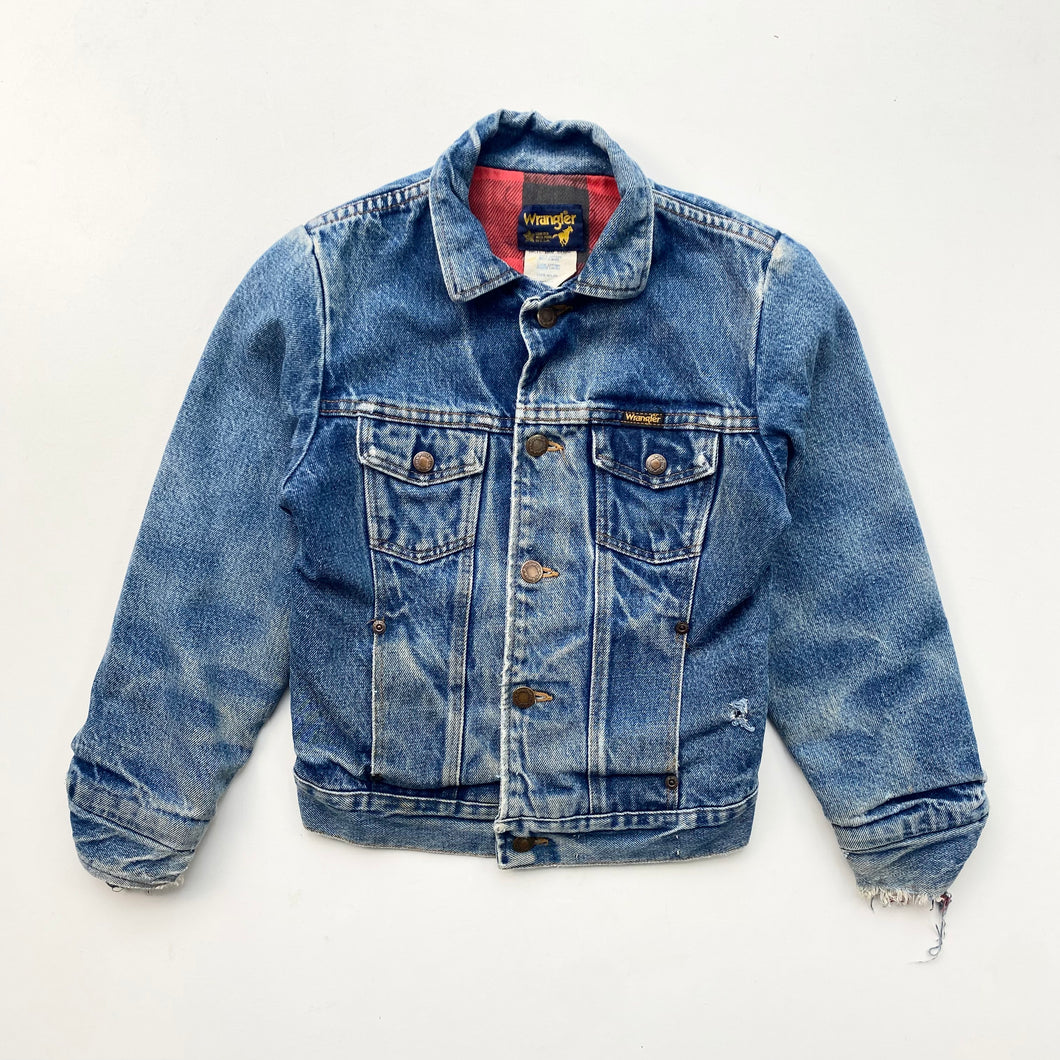 90s Wrangler denim jacket (Age 7/8)