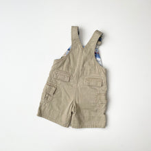 Load image into Gallery viewer, Vintage cargo dungaree shortalls (Age 6/9m)
