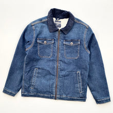 Load image into Gallery viewer, OshKosh sherpa lined denim jacket (Age 7)
