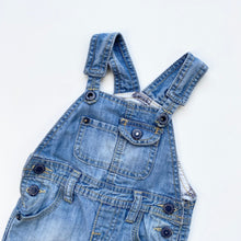 Load image into Gallery viewer, Levi’s dungaree shortalls (Age 6m)
