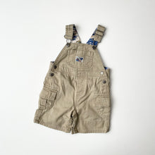 Load image into Gallery viewer, Vintage cargo dungaree shortalls (Age 6/9m)
