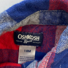 Load image into Gallery viewer, Oshkosh shirt babygrow (Age 18m)
