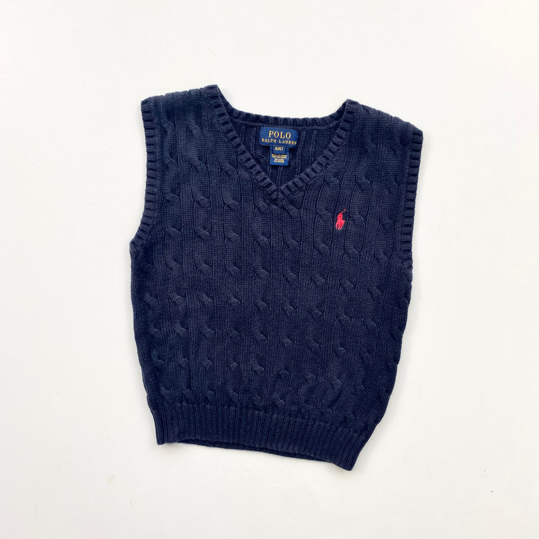 Ralph Lauren sweater vest (Age 4)