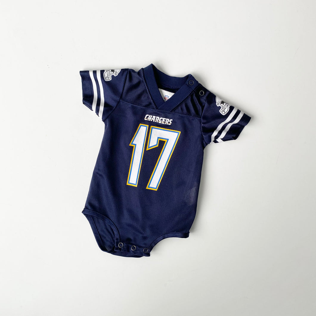 NFL Los Angeles Chargers babygrow (Age 3/6m)