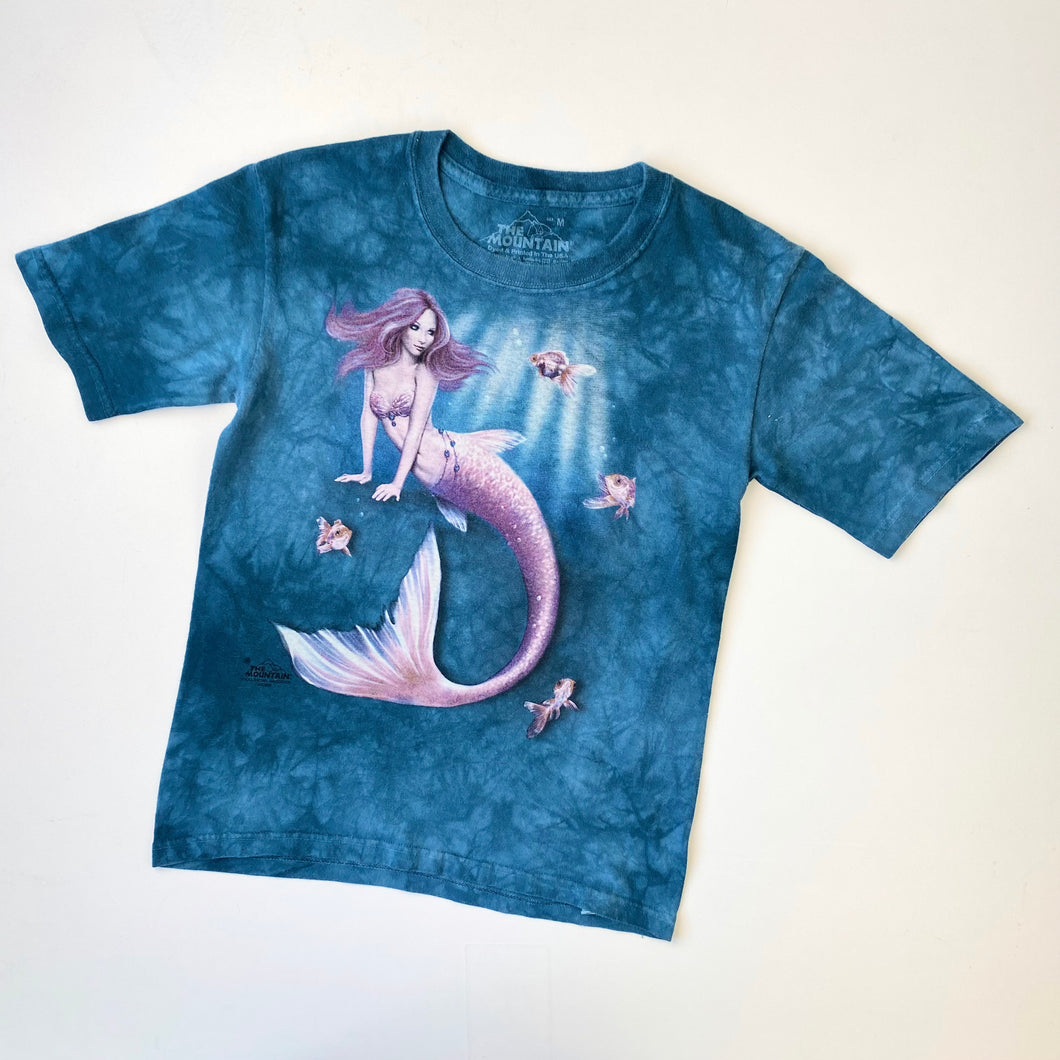90s Tie-dye Mermaid t-shirt (Age 6/7)