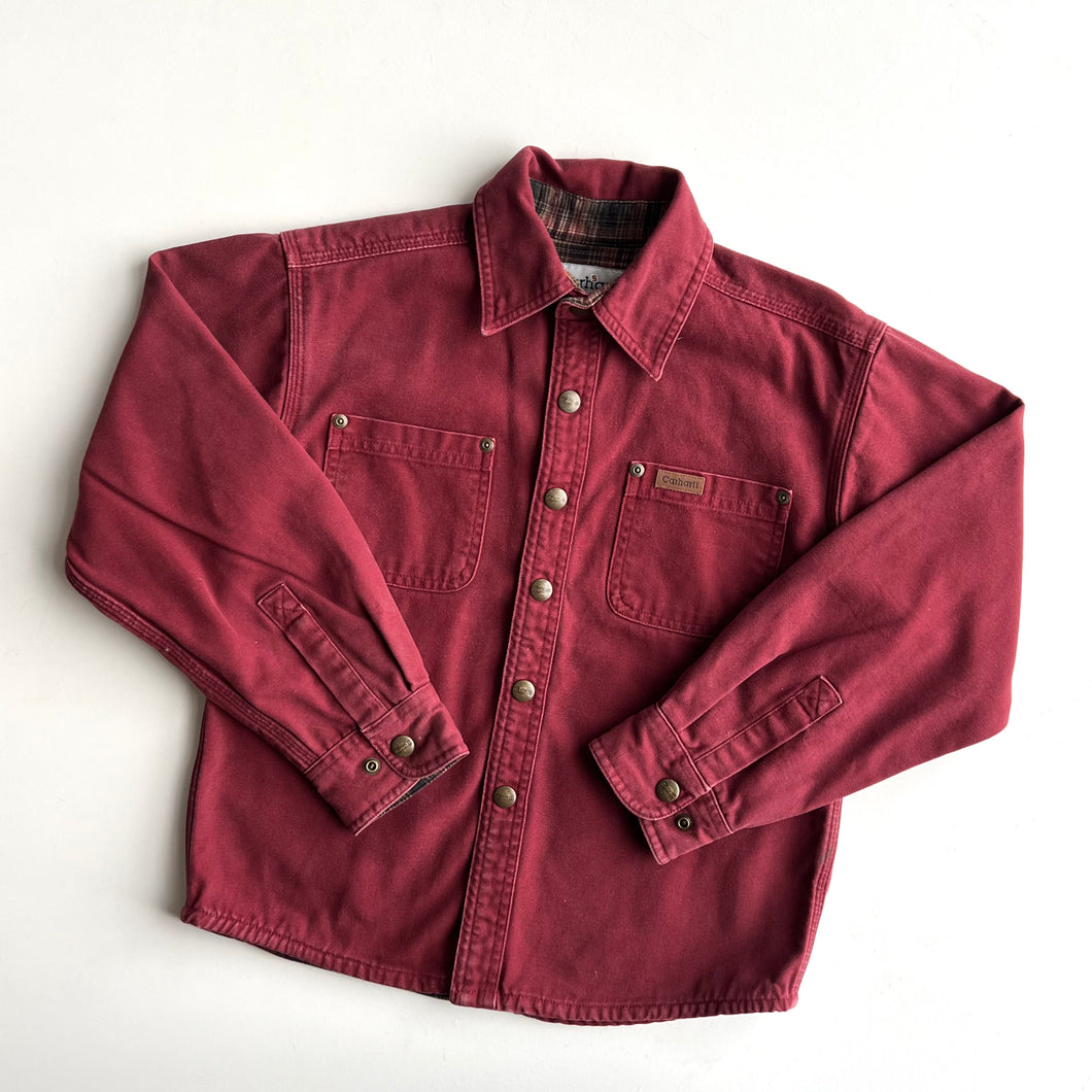 90s Carhartt thick Shirt / Jacket (Age 8)