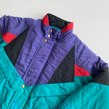 Load image into Gallery viewer, 90s Crazy print bomber jacket (Age 10/12)
