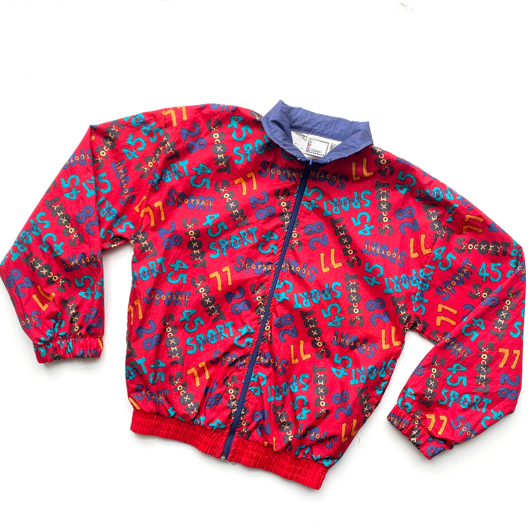 90s Crazy print jacket (Age 10/12)