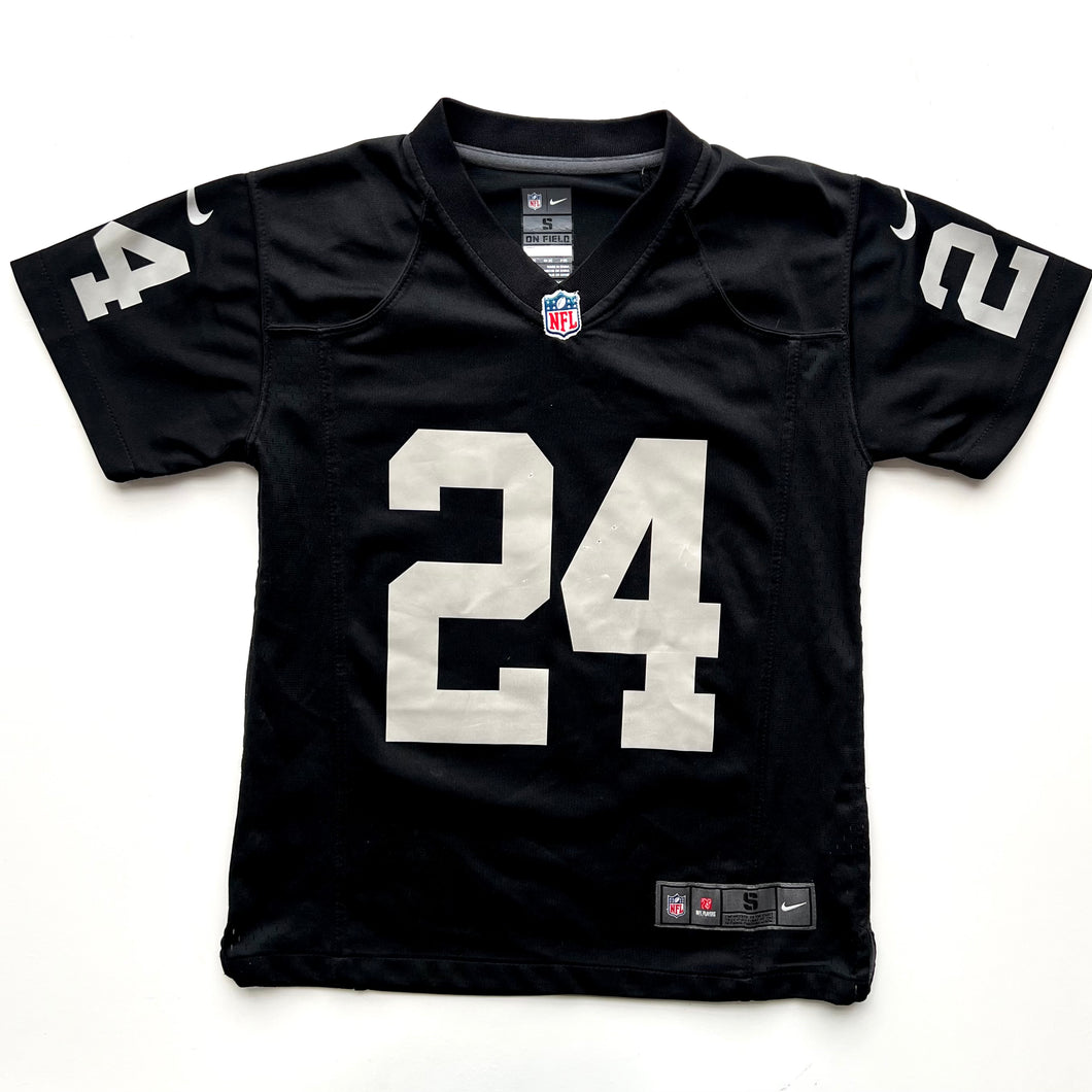 90s NFL Oakland Raiders Jersey (Age 8)