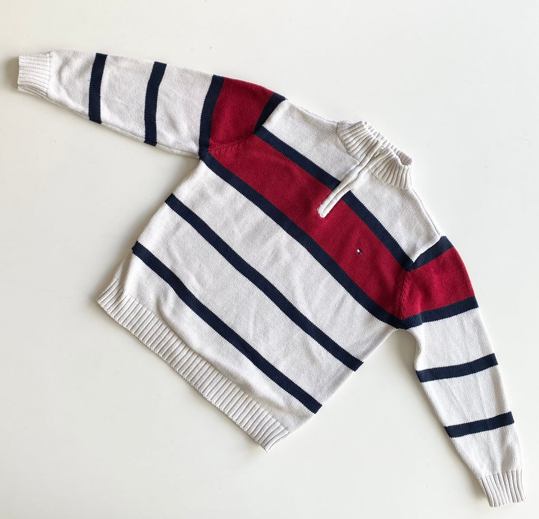 90s Tommy Hilfiger 1/4 zip (Age 6)