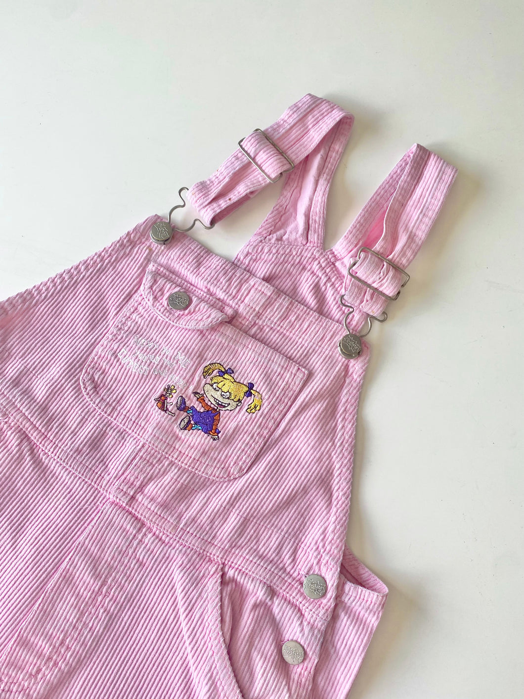 90s Rugrats corduroy dungarees (Age 10/12)