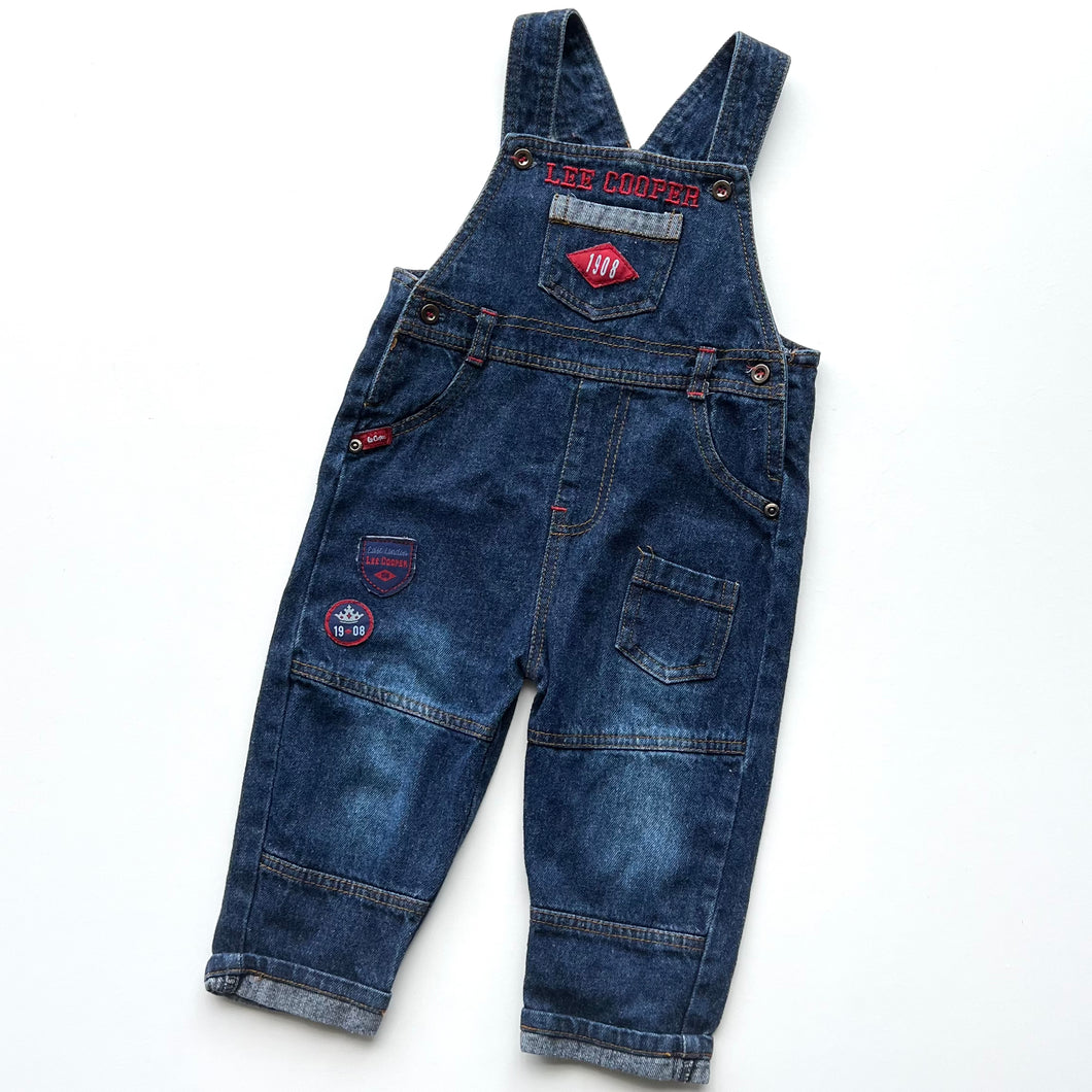 90s Lee Cooper dungarees (Age 18m)