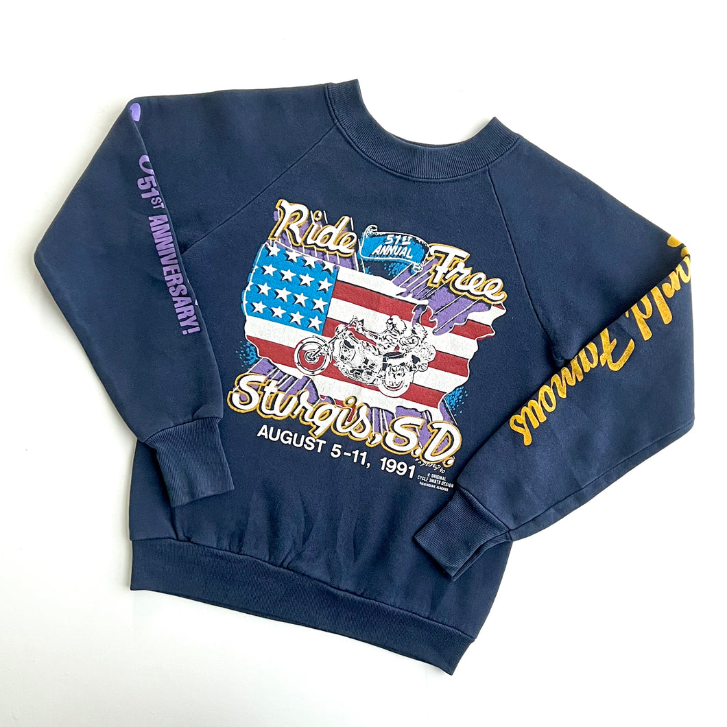 1991 51st Anual Ride Free sweatshirt (Age 10/12)