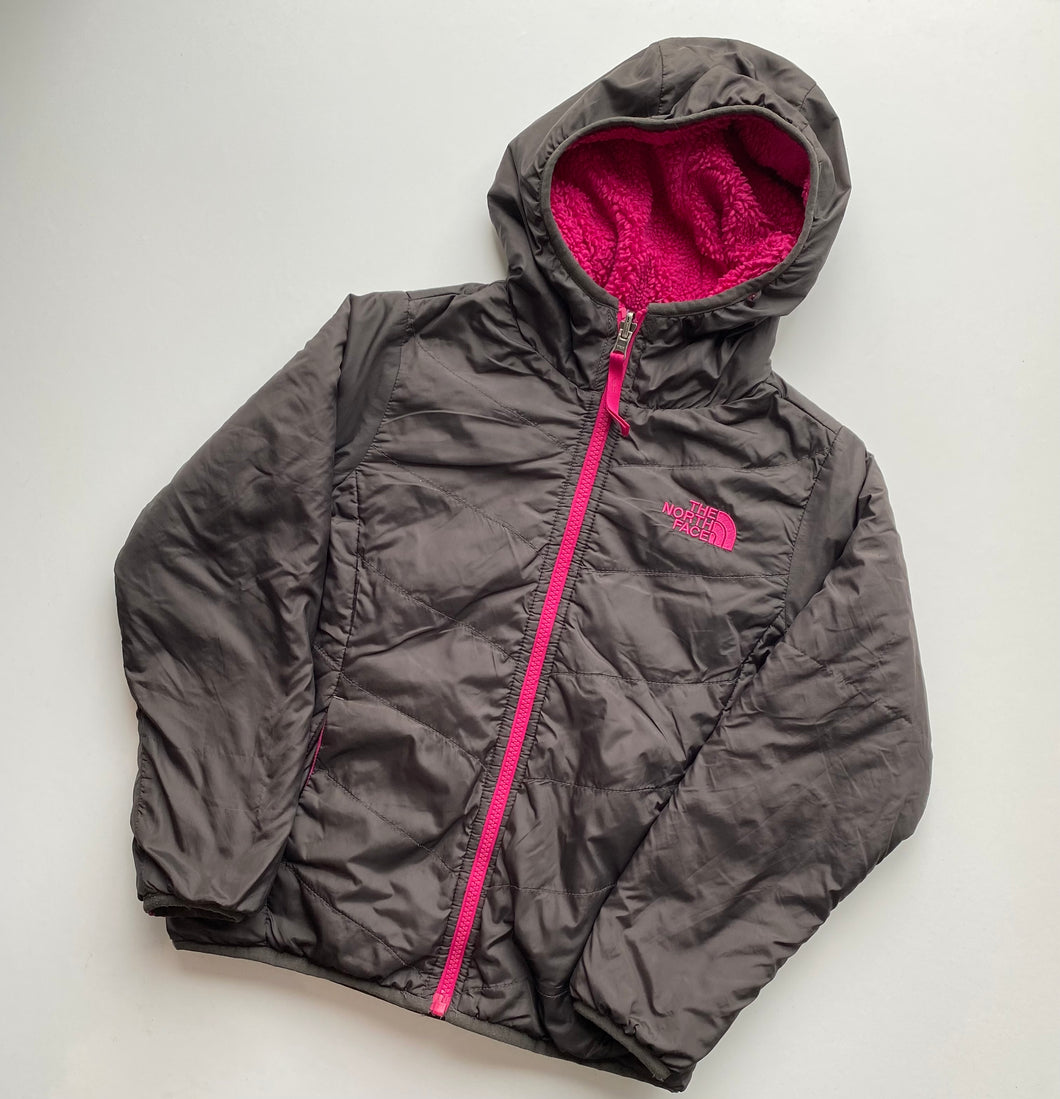 The North Face reversible coat (Age 6/7)