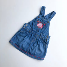 Load image into Gallery viewer, 90s USA dungaree dress (Age 2)
