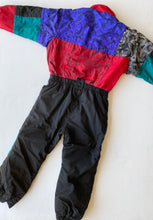 Load image into Gallery viewer, 90s crazy print ski-suit (Age 6)
