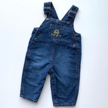 Load image into Gallery viewer, 90s Vintage car dungarees (Age 6-9m)
