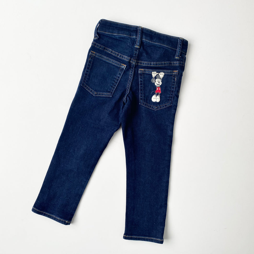 Baby GAP X Disney Mickey jeans (Age 4)