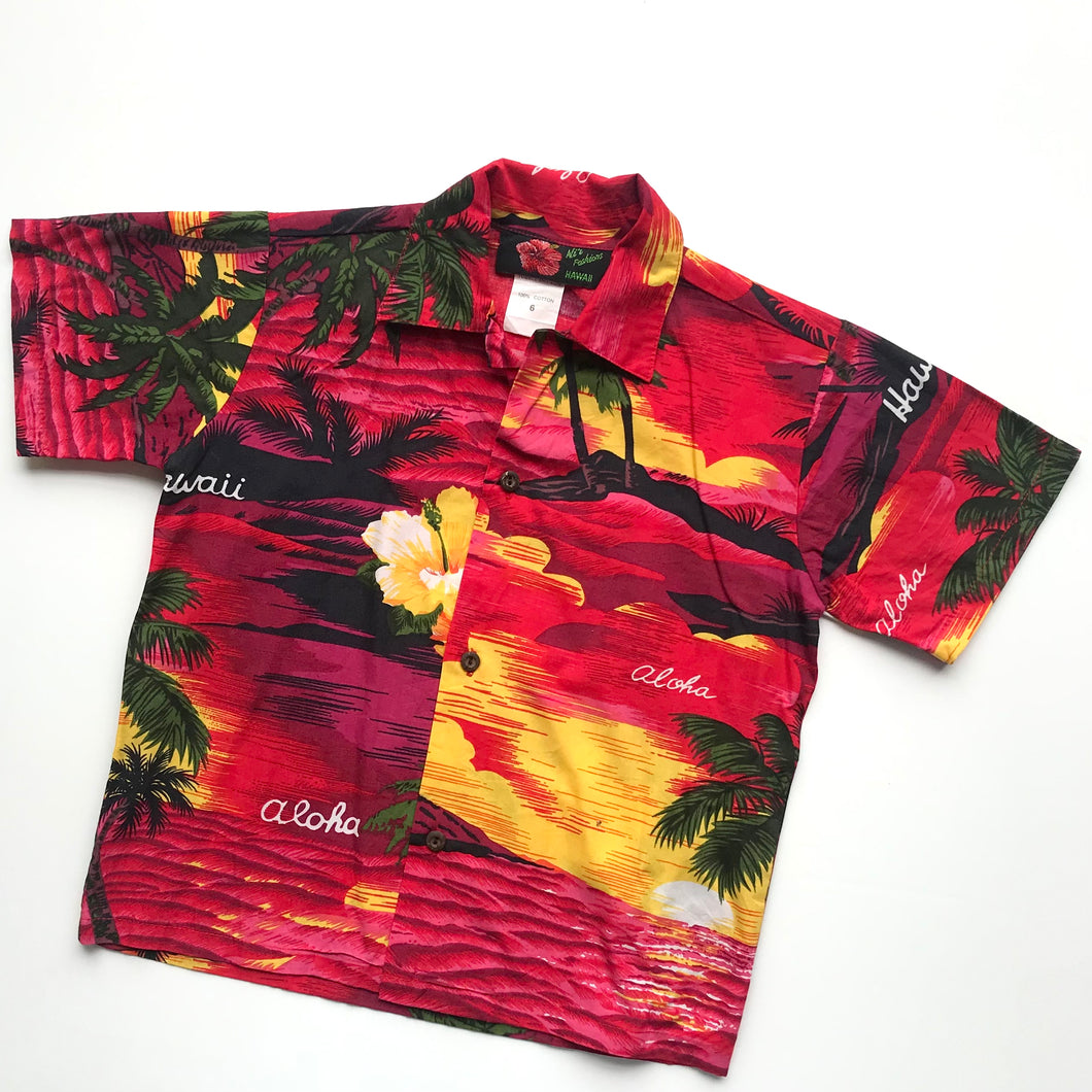 Vintage Hawaiian Shirt (Age 6)